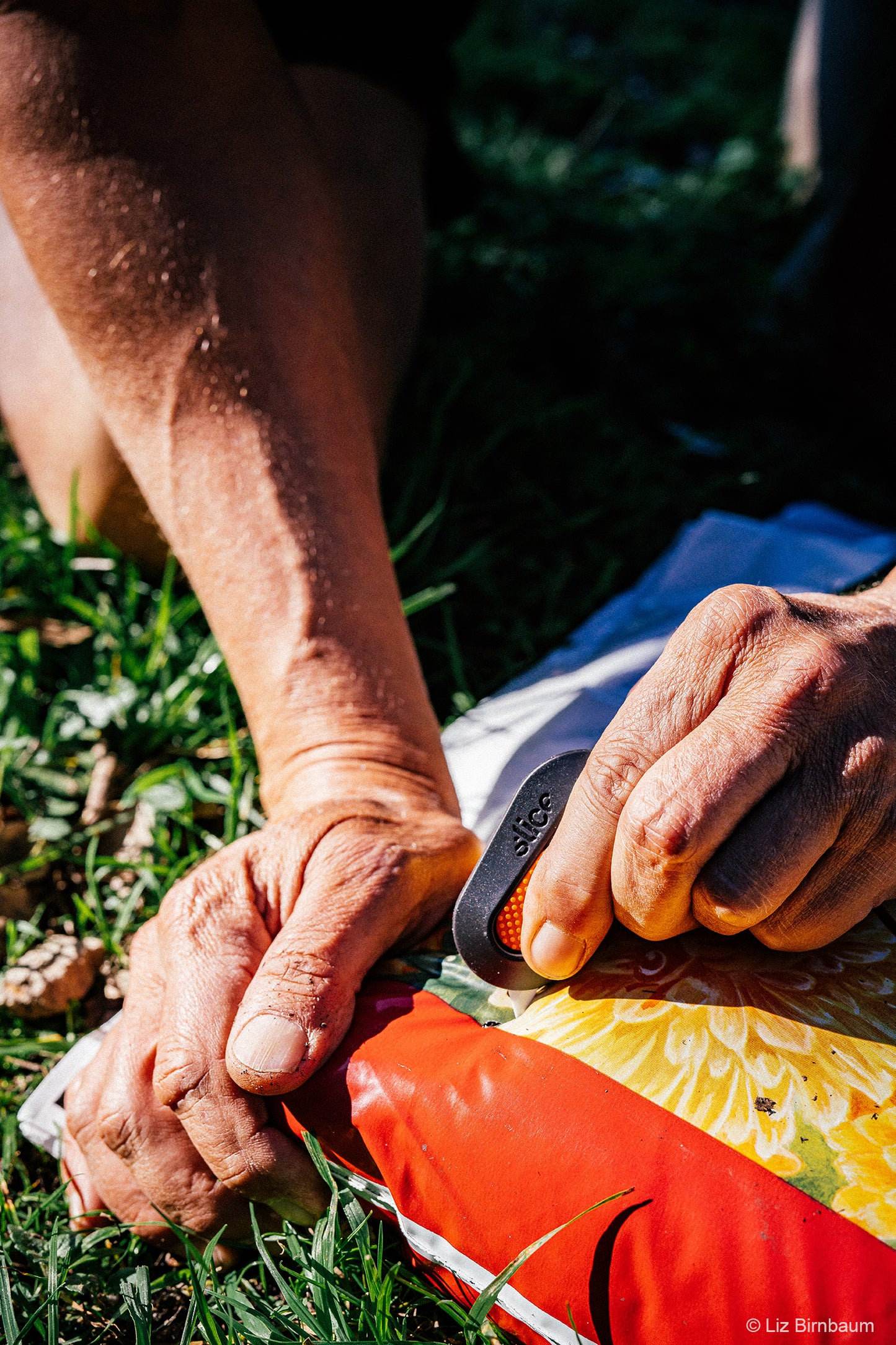 Slice Manual Mini Cutter In use - DaltonSafety
