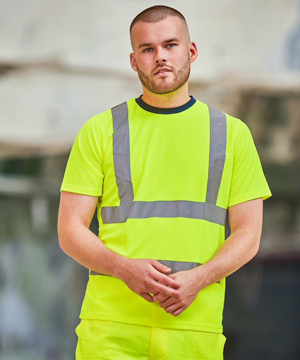 Hi-Vis Mens Class 2 T-shirt Green - DaltonSafety