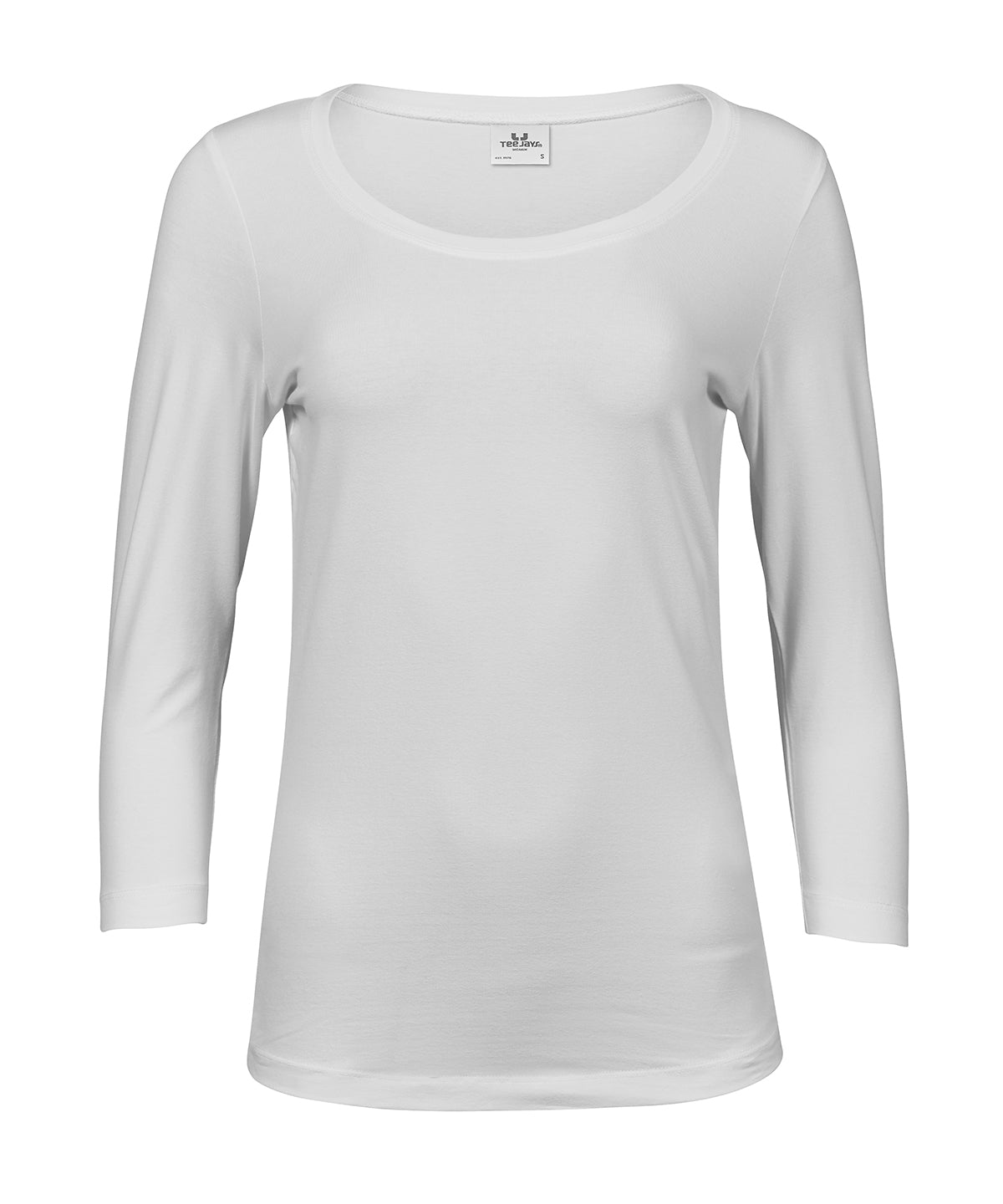 Womens Stretch 3/4-Sleeve Tee