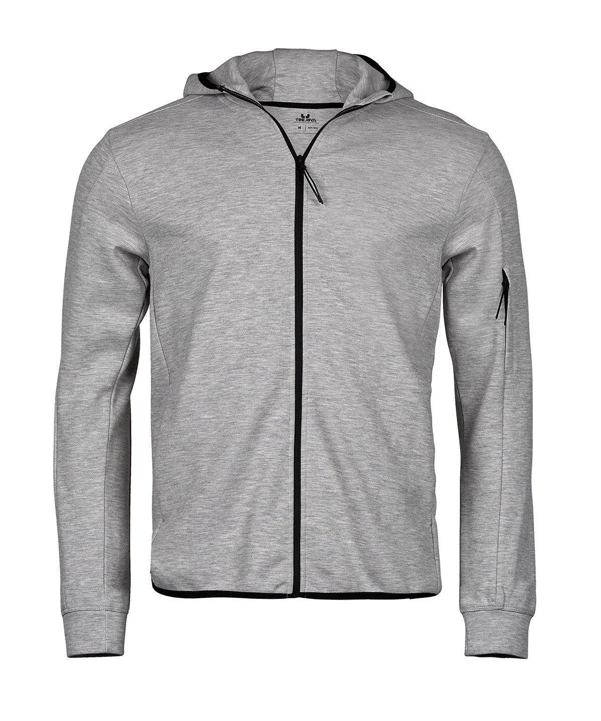 Mens Athletic Hooded Full-Zip Sweatshirt