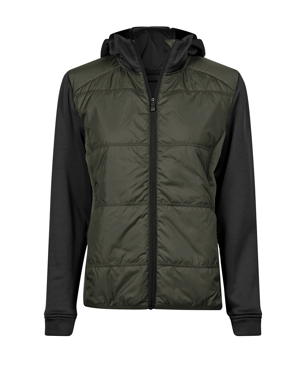 Womens Hybrid-Stretch Hooded Jacket
