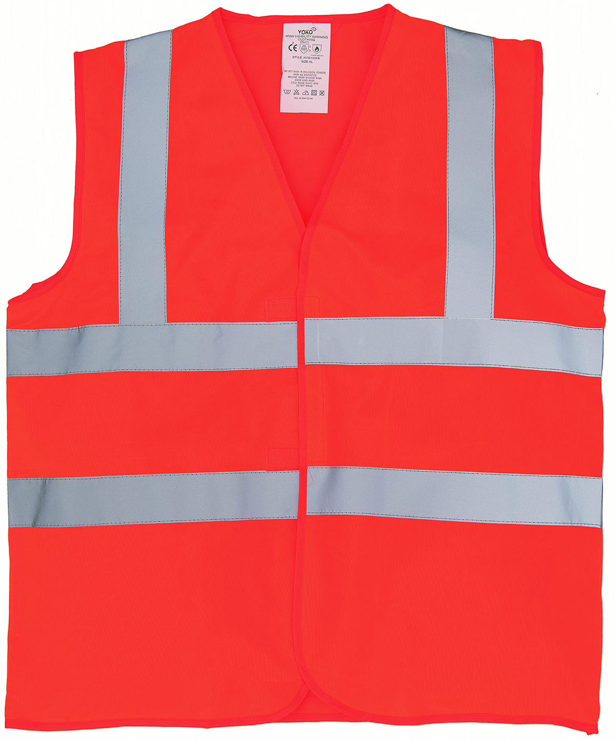 Mens Flame-Retardant Hi-Vis Sleeveless Waistcoat