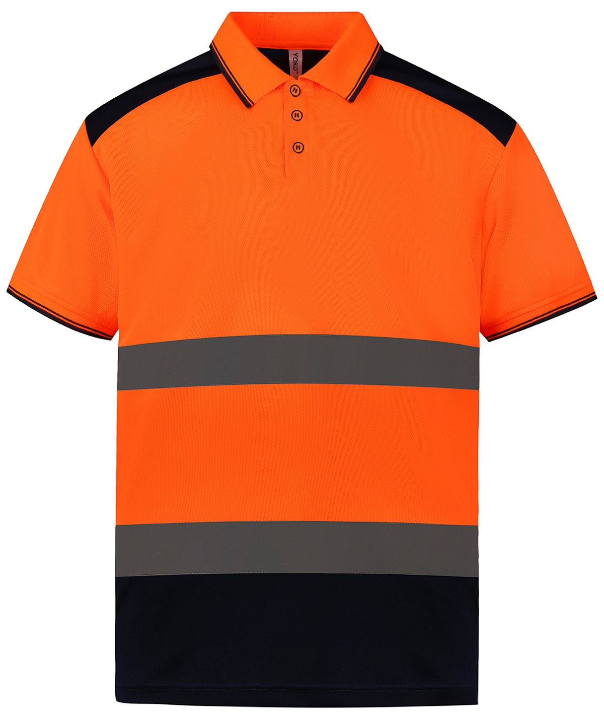 Mens Hi-Vis Two-Tone Polo Shirt