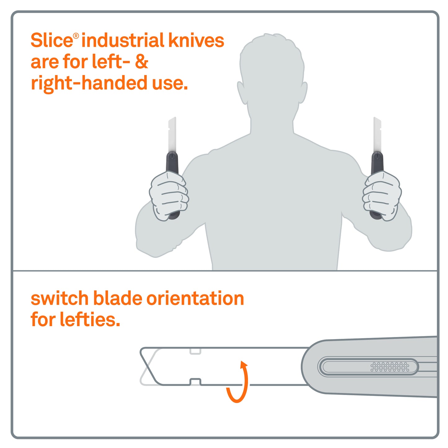 Slice Auto-Retractable Industrial Knife Features - DaltonSafety