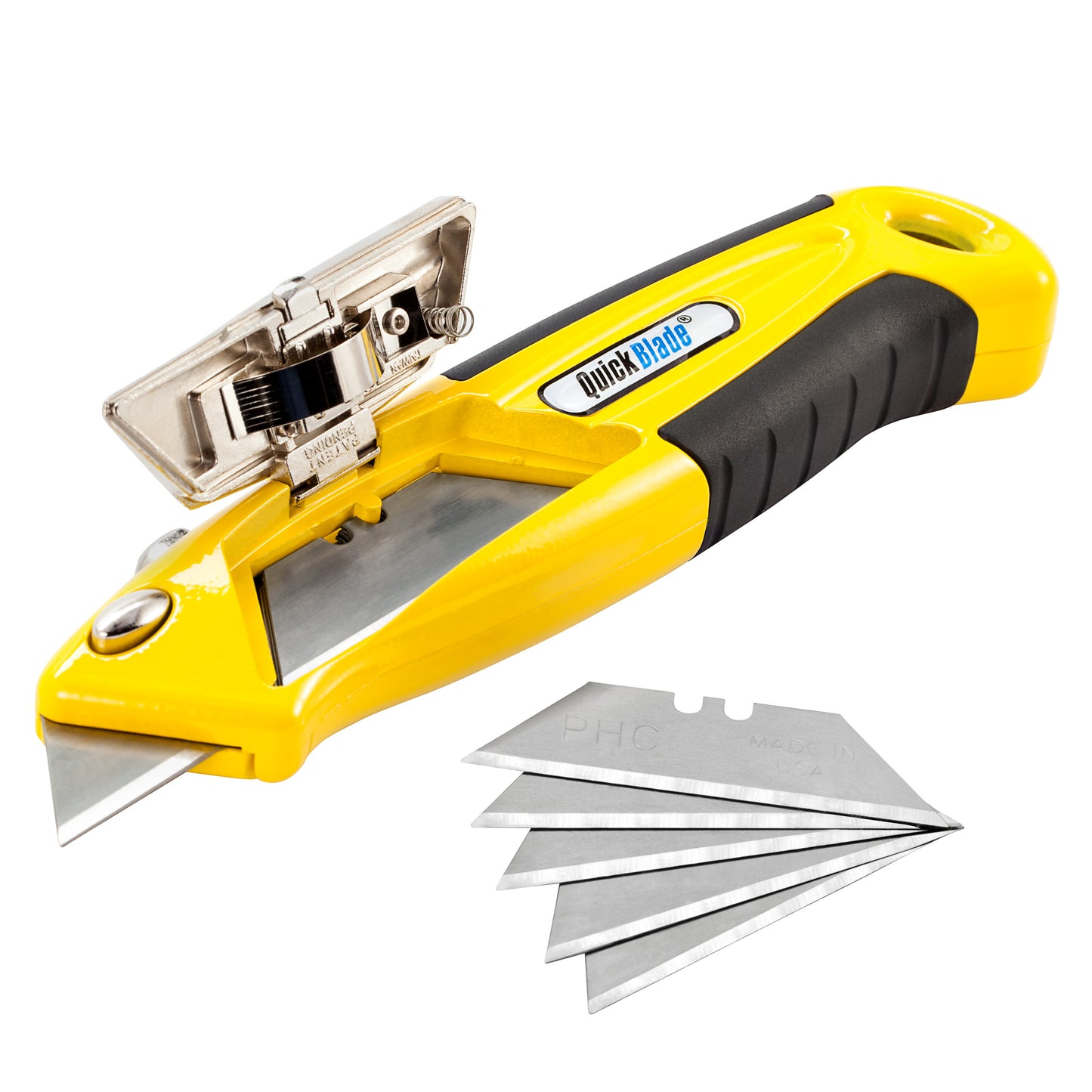 QBA-375 PHC Auto-Loading Metal Utility Knife - DaltonSafety