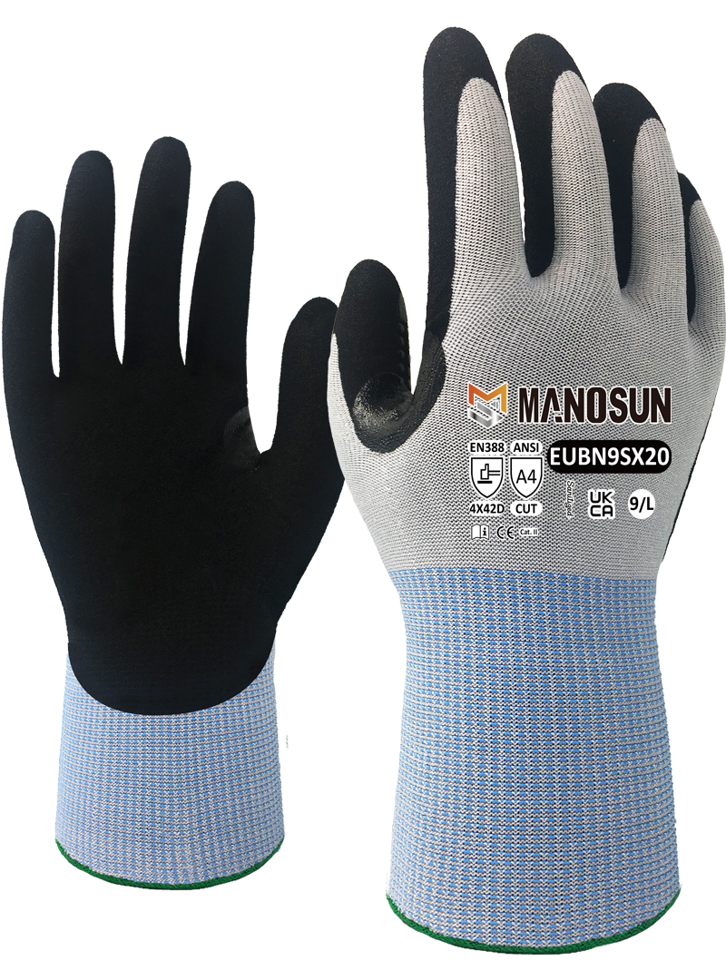 EUBN9SX20 Touchscreen Compatible Glove Gauge 18 - DaltonSafety