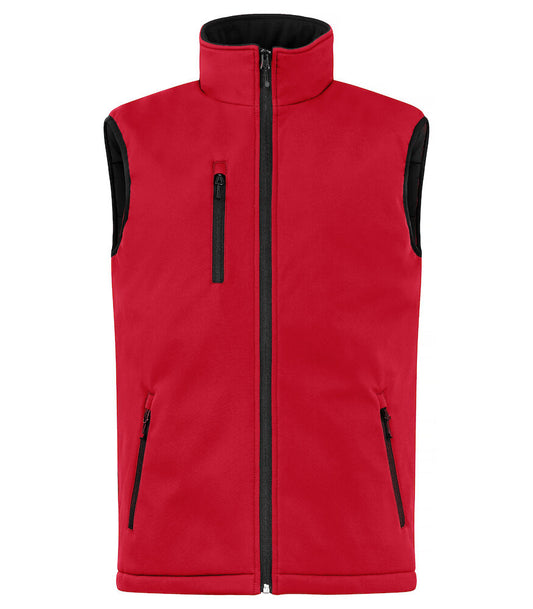 Clique Mens Padded Softshell Gilet