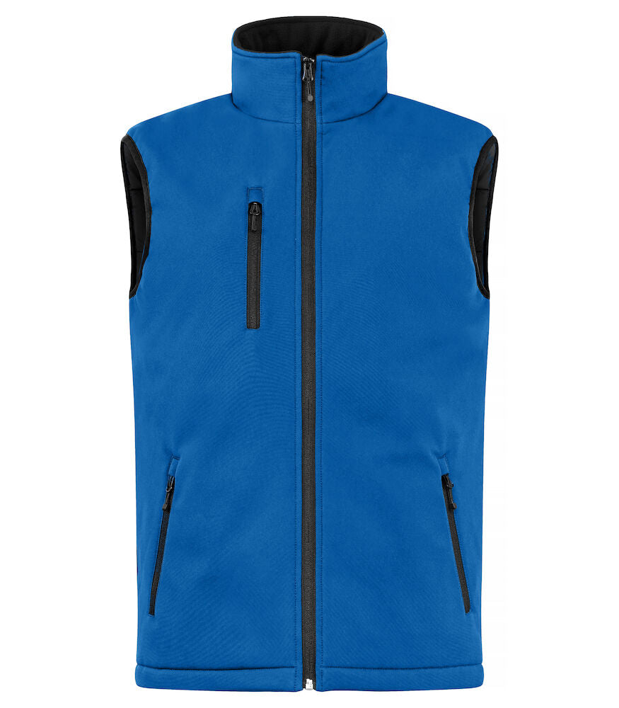 United Brands Clique Mens Padded Softshell Gilet - Dalton Safety - Blue 