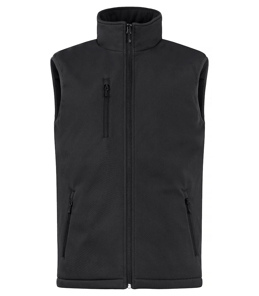 Clique Mens Padded Softshell Gilet