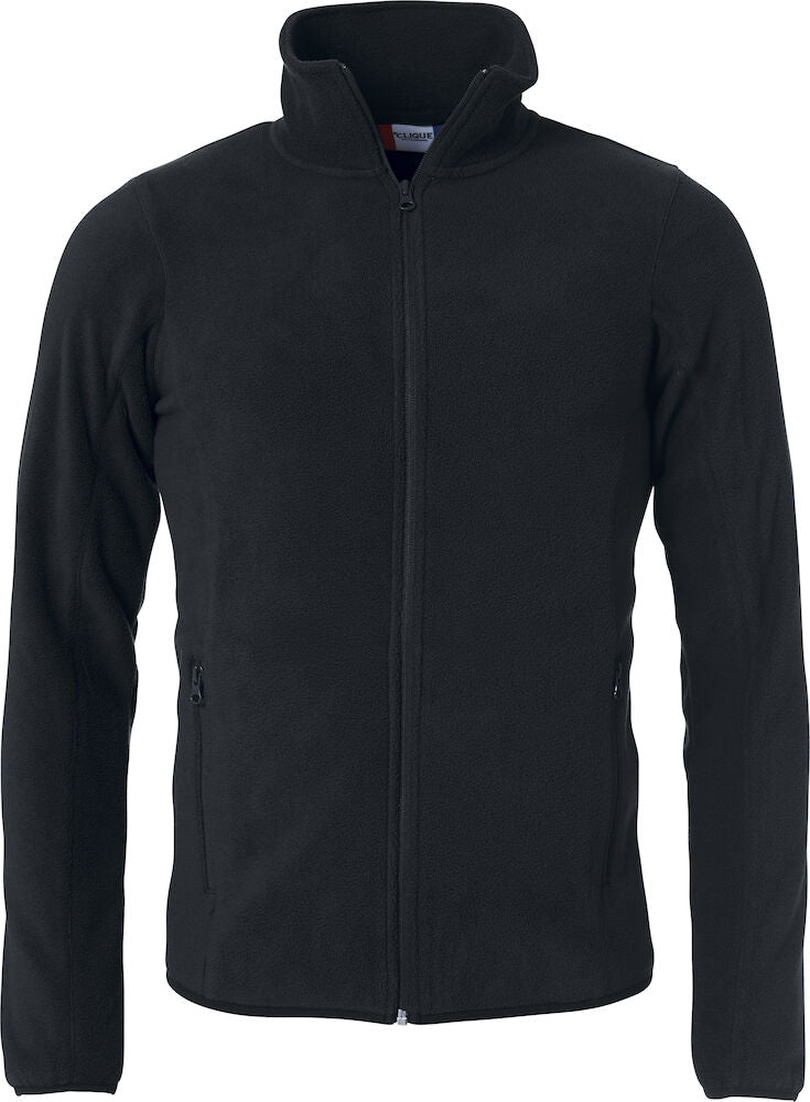 United Brands Clique Unisex Basic Polar Fleece Jacket - Dalton Safety - Black 