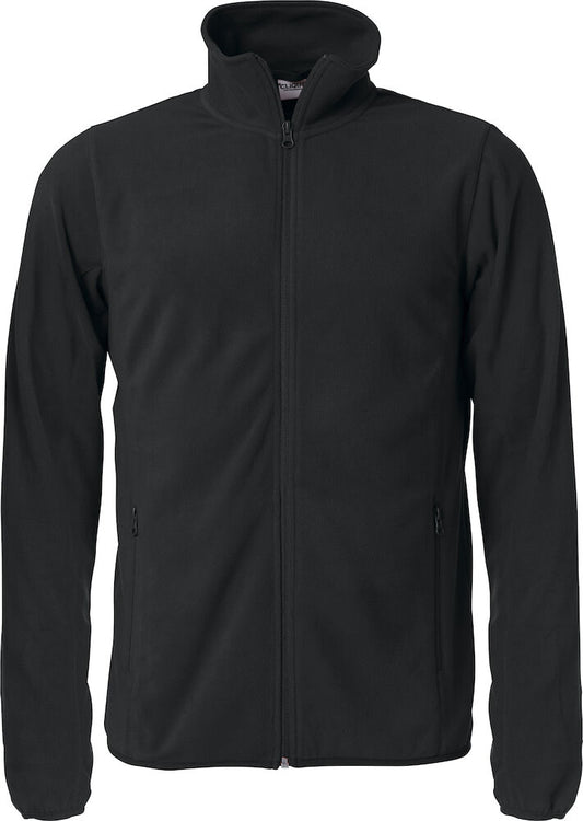 United Brands Basic Clique Mens Micro Fleece Jacket - Dalton Safety - Black 