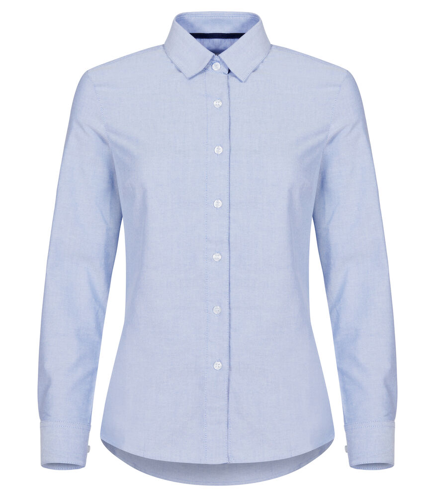 United Brands Clique Garland Womens Long Sleeve Shirt - Dalton Safety - Light Blue 