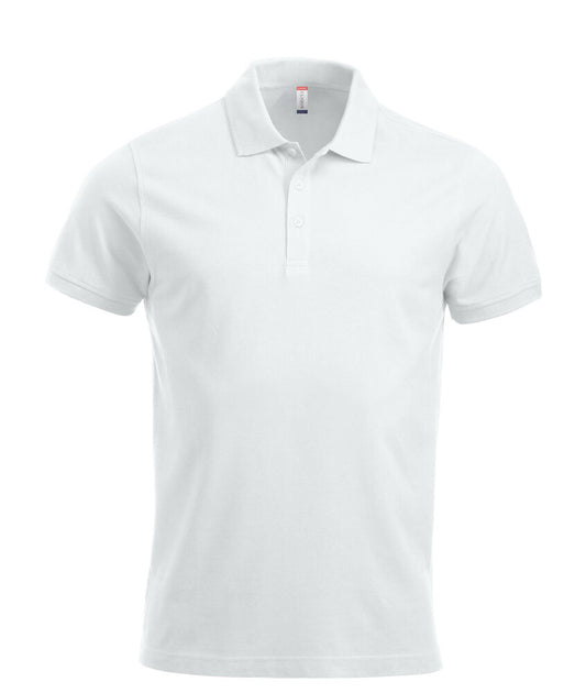 United Brands Clique Mens Classic Lincoln Polo Shirt - Dalton Safety - White 