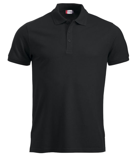 United Brands Clique Manhattan Mens Polo Shirt - Dalton Safety - Black 