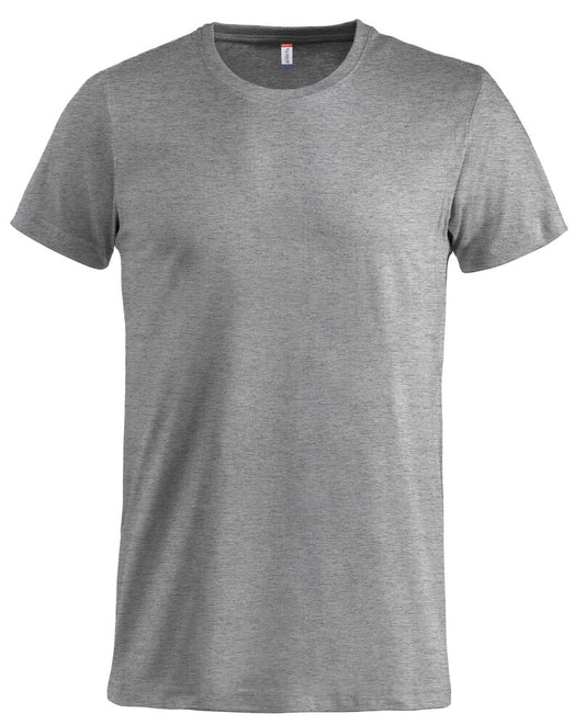 United Brands Clique Mens Basic T-Shirt - Dalton Safety - Grey 