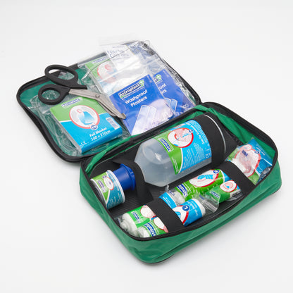 Wallace Cameron BS 8599-1 (2019) Travel and Motoring First Aid Kit In Green Pouch