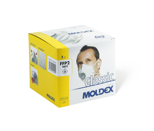Moldex 2405 Classic FFP2 valved mask (Box of 5) - DaltonSafety