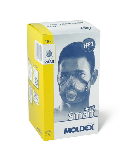 Moldex 2435 Smart Active FFP2 Valved Mask (Box of 10) - DaltonSafety