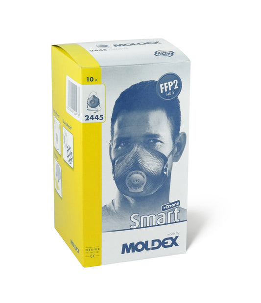 Moldex 2445 Smart Active FFP2 valved + Ozone mask (Box of 10) - DaltonSafety