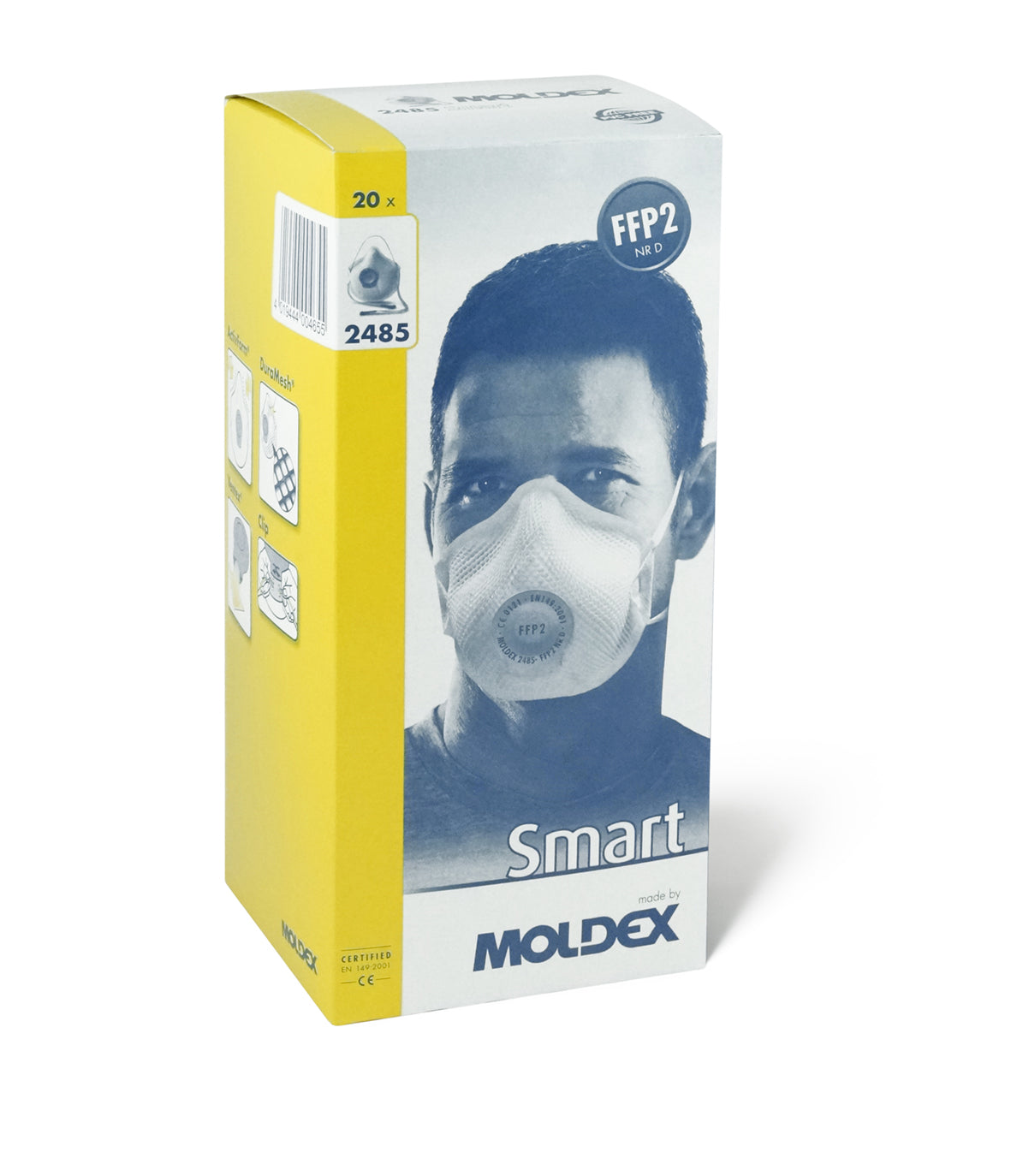 Moldex 2485 Smart FFP2 Valved Mask (Box of 20) - DaltonSafety
