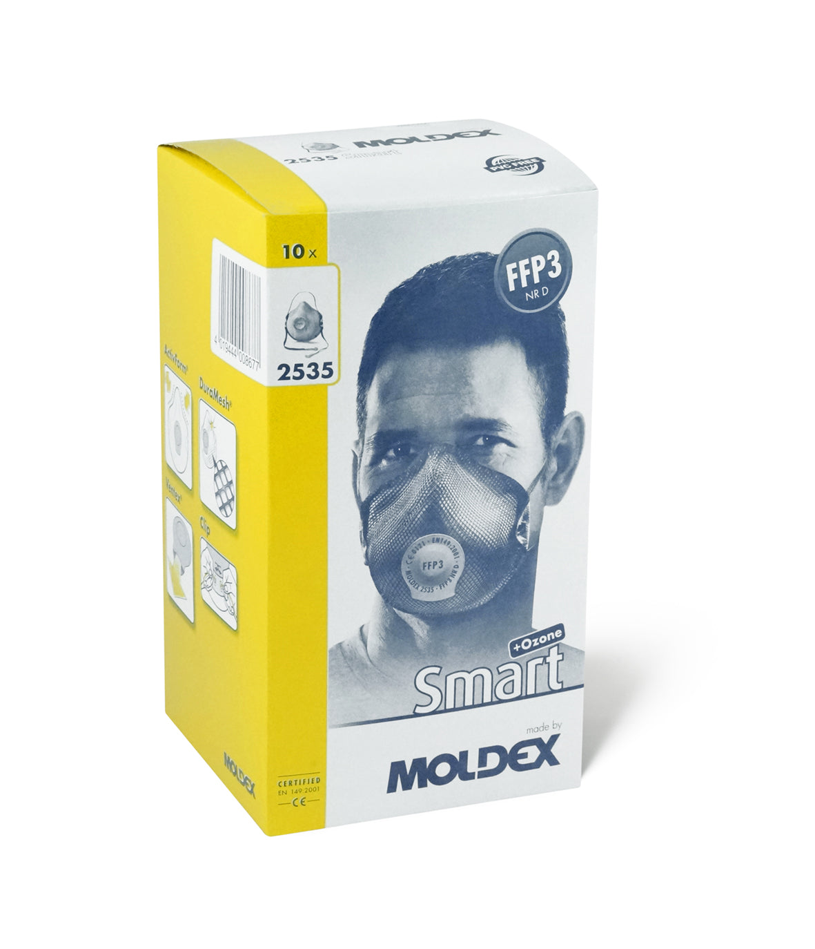 Moldex 2535 Smart Active FFP3 Valved Mask (Box of 10) - DaltonSafety