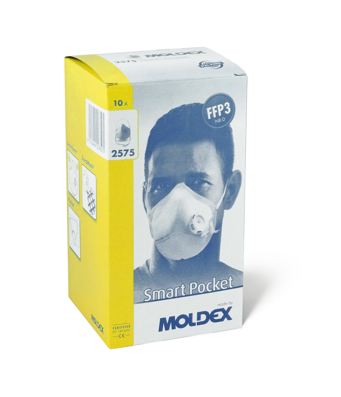 Moldex 2575 Smart Pocket FFP3 Valved Mask (Box of 10) - DaltonSafety