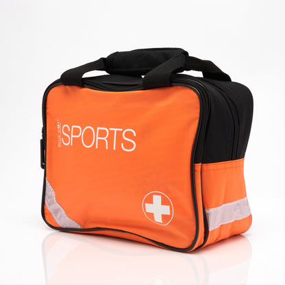 Blue Dot Medium Sports First Aid Kit in Orange Bag