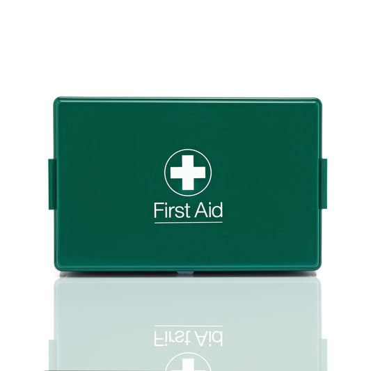 Blue Dot Passenger Carrying Vehicle PVC First Aid Kit in Green Box