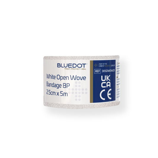 Blue Dot 2.5cm x 5cm WOW Bandage (Pack of 10)