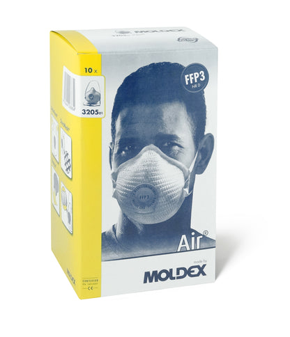 Moldex AIR FFP3 RD valved size M/L (Box of 10) - DaltonSafety