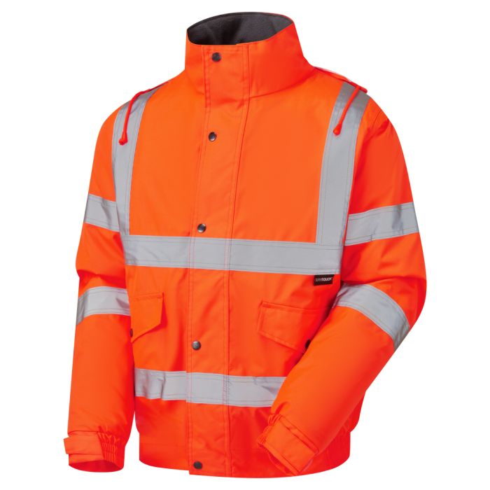 Supertouch Mens Hi-Vis Class 3 Standard Storm Bomber Jacket