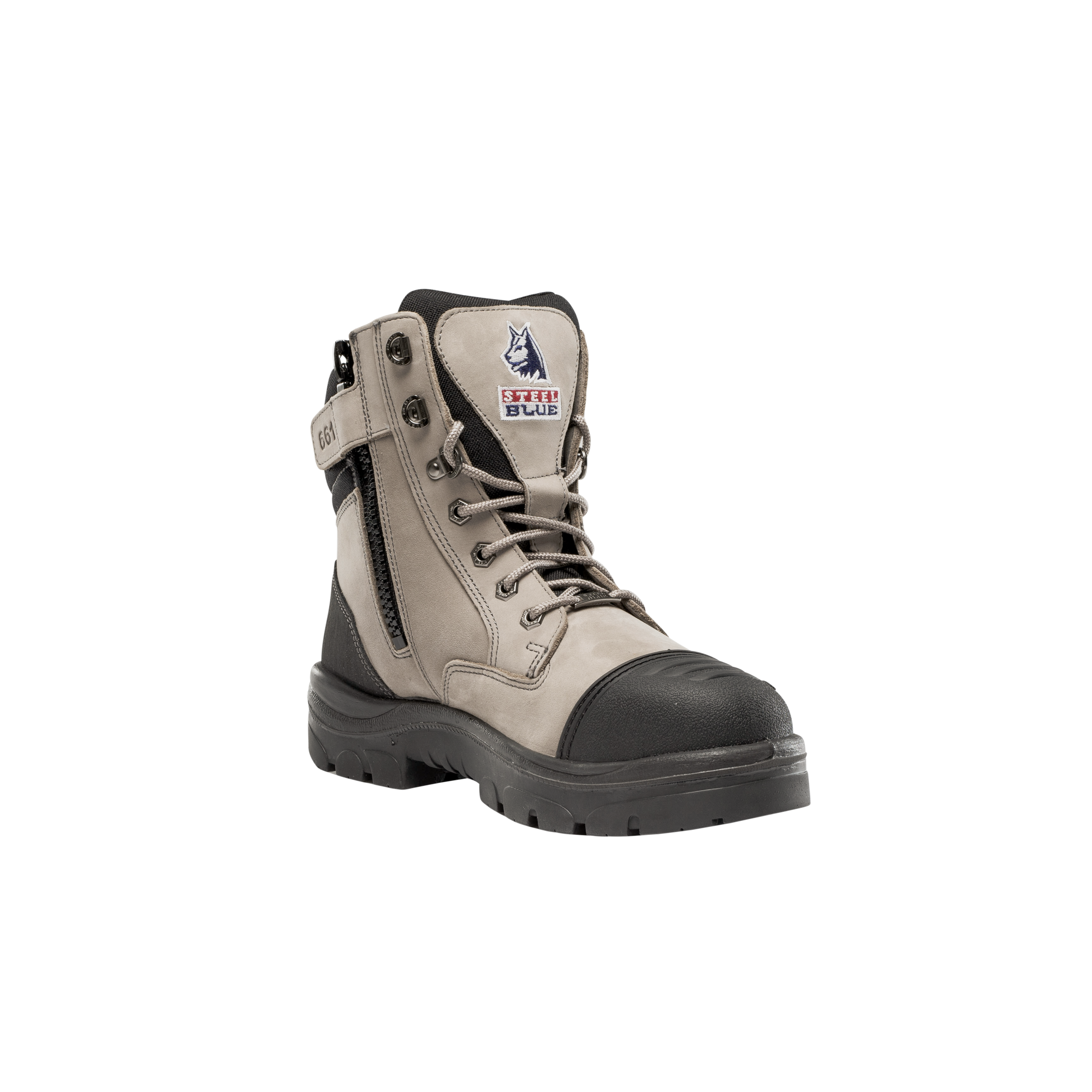 Southern Cross S3 Safety Boots in slate with zip