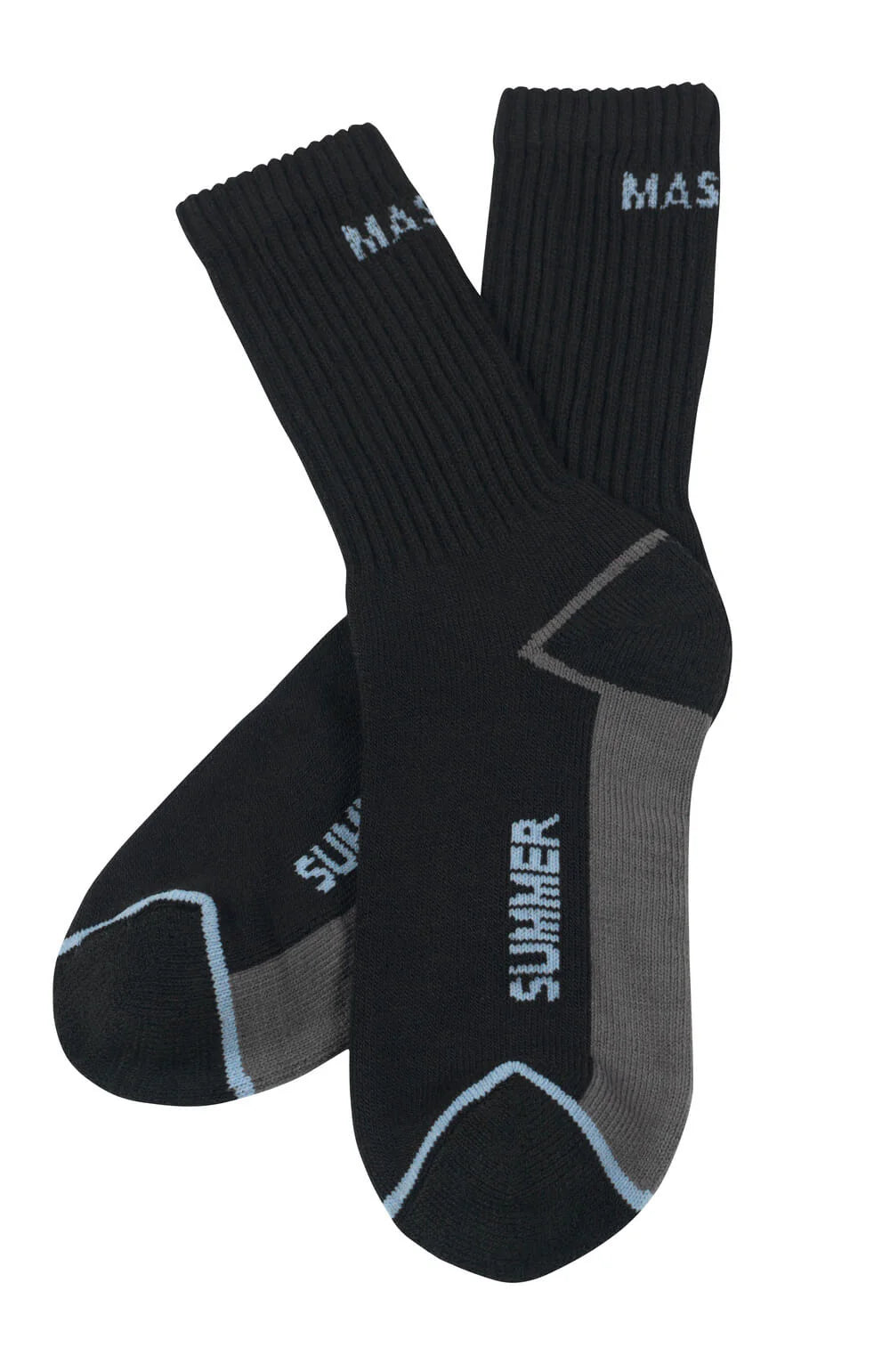 MASCOT® Manica Socks black - 44/48 (UK 10/13) 3 Pack