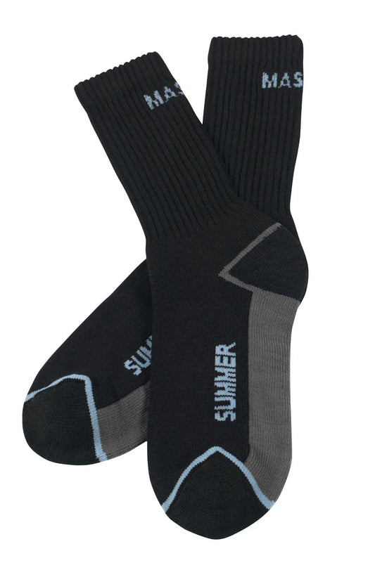 MASCOT® Manica Socks black - 44/48 (UK 10/13) 3 Pack