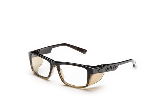 572 - Honey Blue Rock Industrial Spectacles