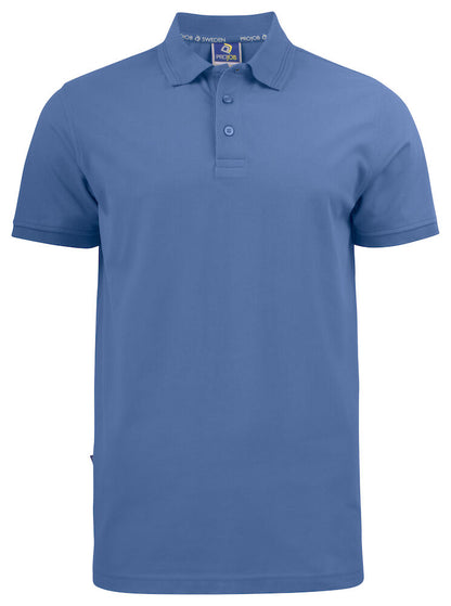 United Brands 2021 Pro-Job Mens Pique Polo - Dalton Safety - Light Blue 