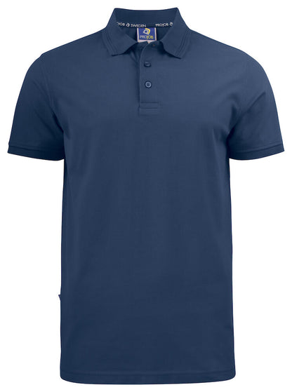 United Brands 2021 Pro-Job Mens Pique Polo - Dalton Safety - Navy Blue 