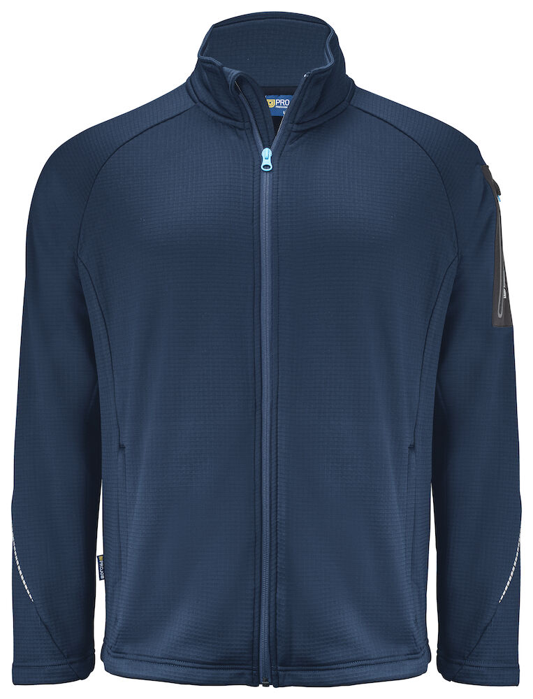 3319 Pro-Job Mens Microfleece Jacket - Dalton Safety - Navy 