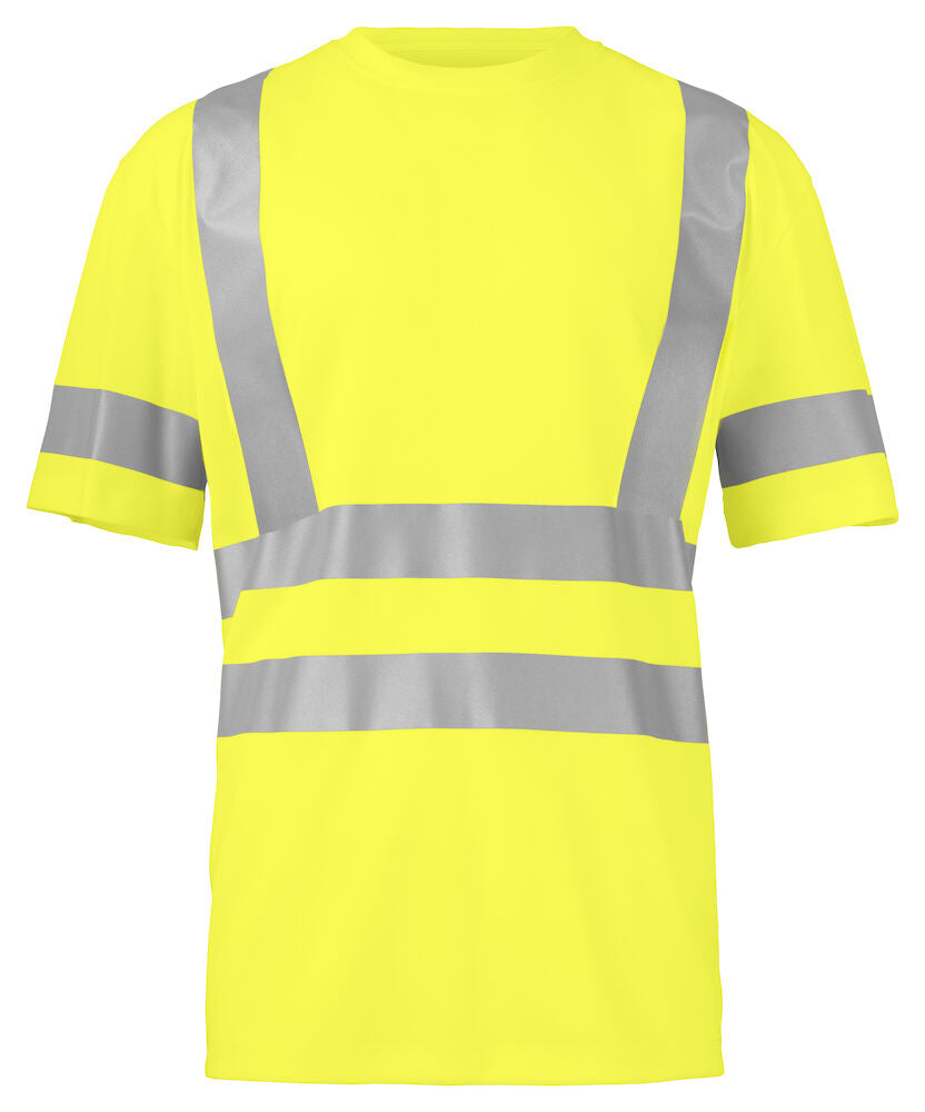 United Brands 6030 Pro-Job Mens T-Shirt Hi Vis Class 3/2 - Dalton Safety 