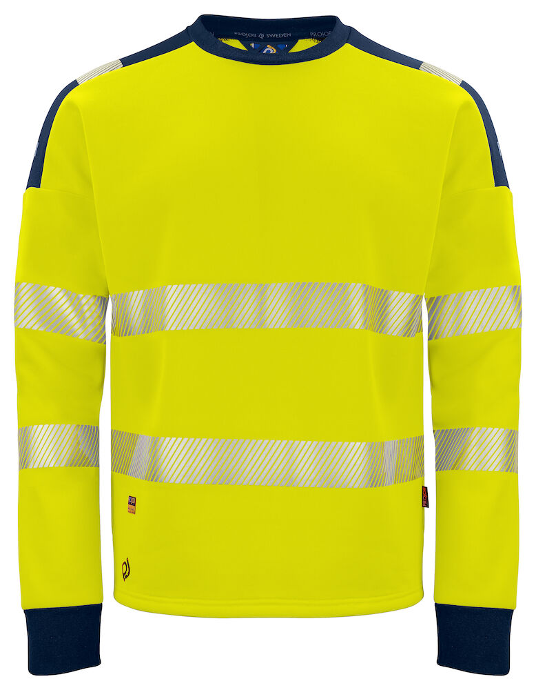 6108 Pro-job Mens Hi-Vis Class 3/2 Sweatshirt