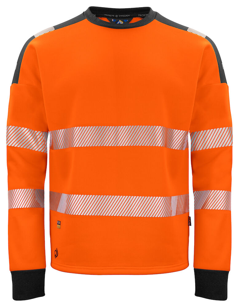 6108 Pro-job Mens Hi-Vis Class 3/2 Sweatshirt