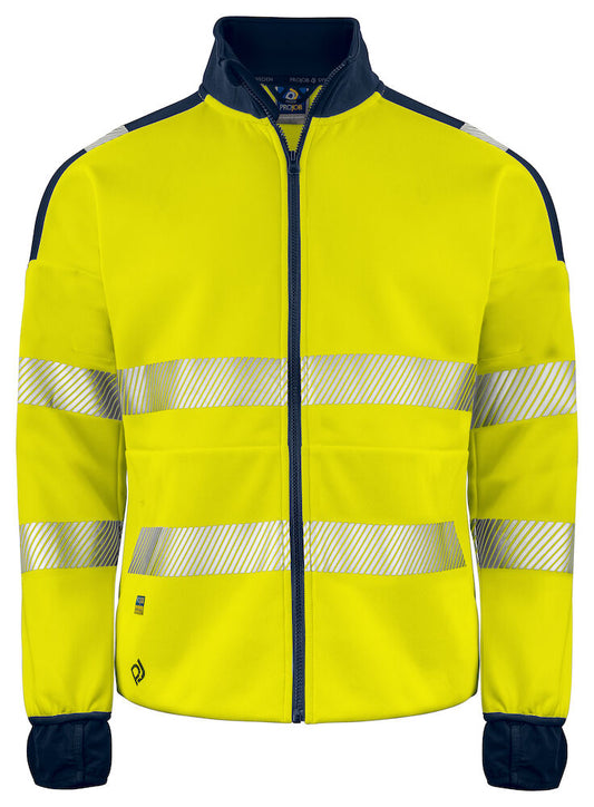 United Brands 6109 Pro-job Mens Hi-Vis Class 3/2 Full Zip Jacket - Dalton Safety 