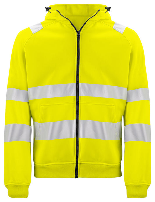 6132 Pro-Job Mens Hi-Vis Class 3/2 Hood Jacket