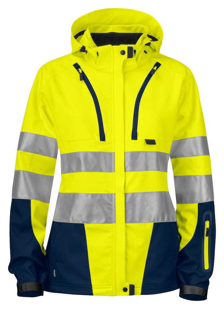 United Brands 6423 Pro-job Womens Hi-Vis Class 3/2 Jacket - Dalton Safety 