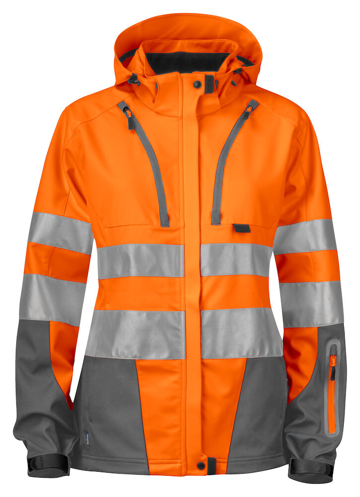 6423 Pro-job Womens Hi-Vis Class 3/2 Jacket