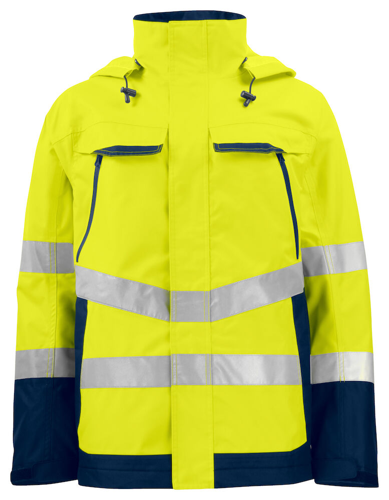 6440 Pro-job Mens Hi-Vis Class 3 Functional Jacket