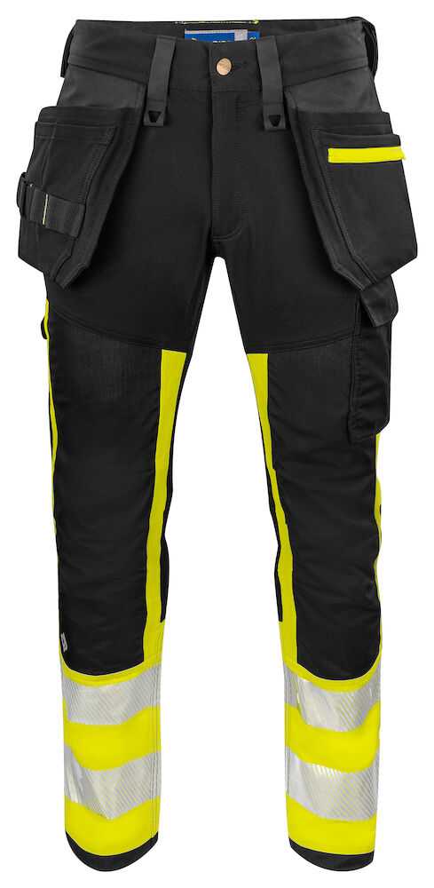 6540 Pro-job Mens Hi-Vis Class 1 Waistpants