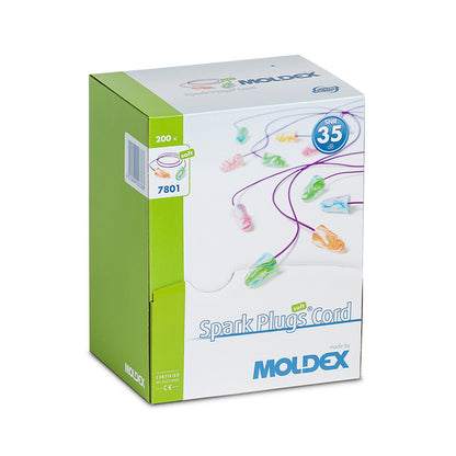 Moldex Spark Plugs Cord SNR 35 (200 Pairs) - DaltonSafety