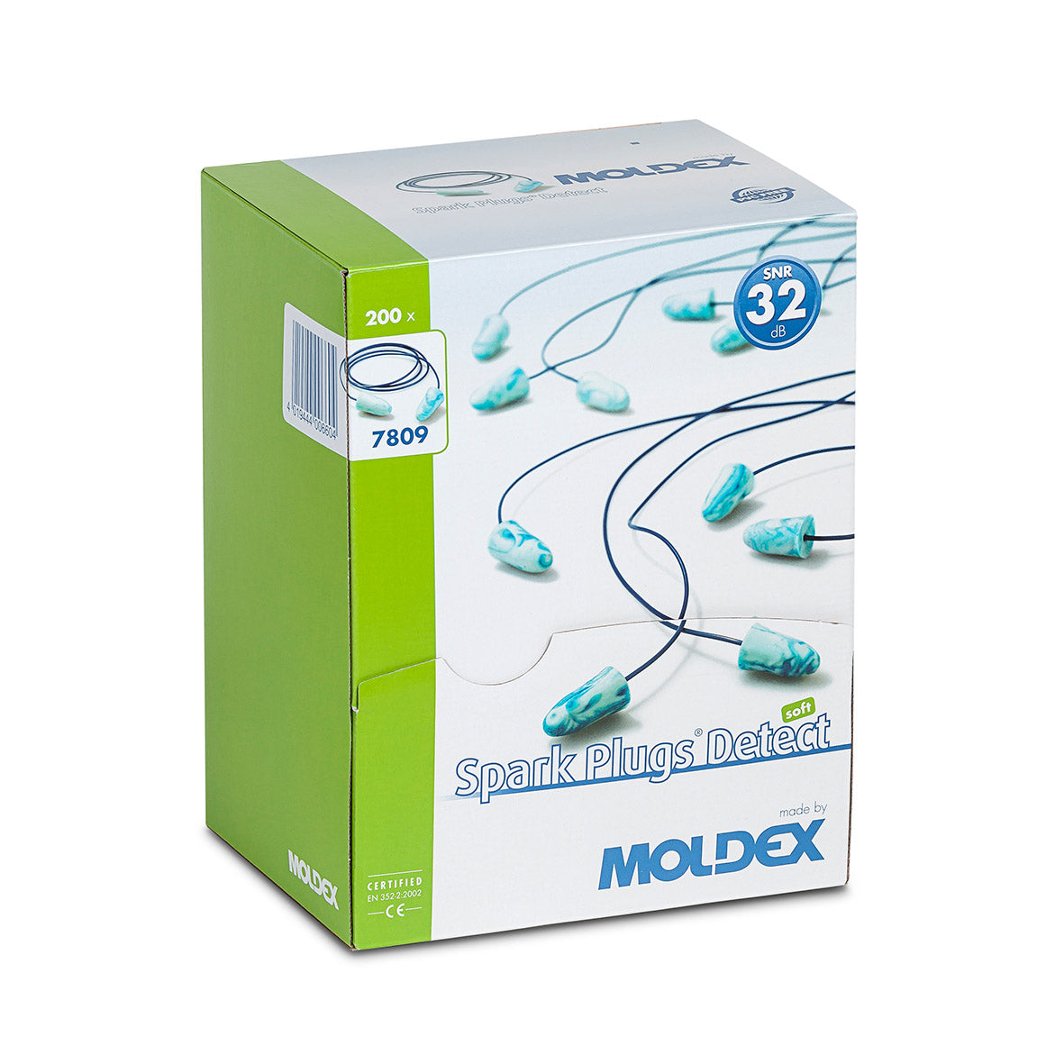 Moldex Spark Plugs Detect SNR 32 (200 Pairs) - DaltonSafety
