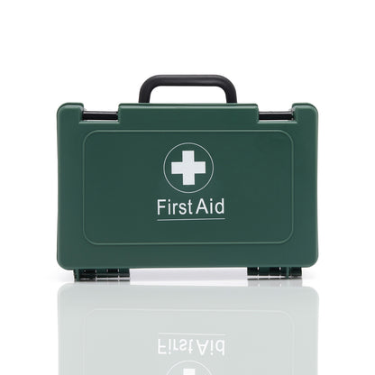 Blue Dot Vehicle First Aid Kit in Green Box